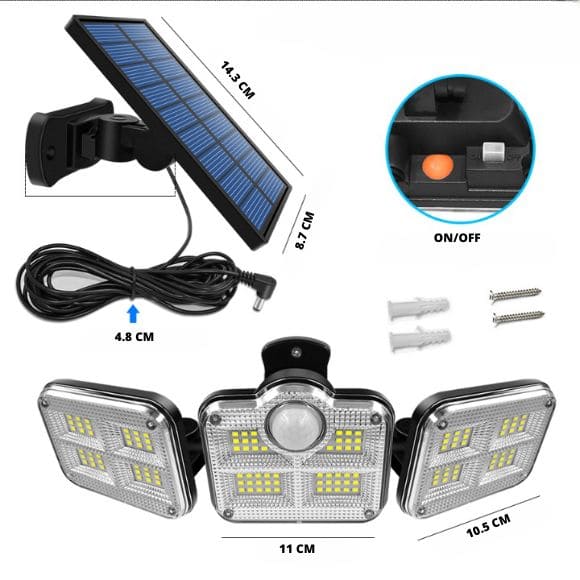 Refletor Led Solar - Economia e Iluminação de Qualidade [ÚLTIMO DIA DE PROMOÇÃO]