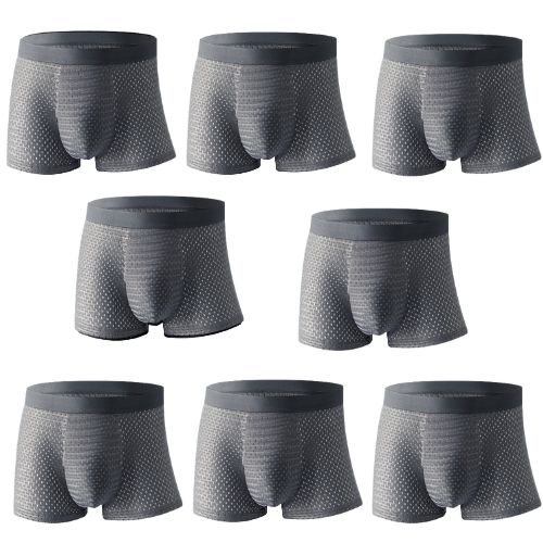 Cueca Box Respirável - Compre 4 Leve 8 + Brinde Surpresa (Última Semana em Oferta)