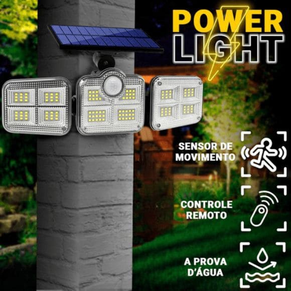 Refletor Led Solar - Economia e Iluminação de Qualidade [ÚLTIMO DIA DE PROMOÇÃO]